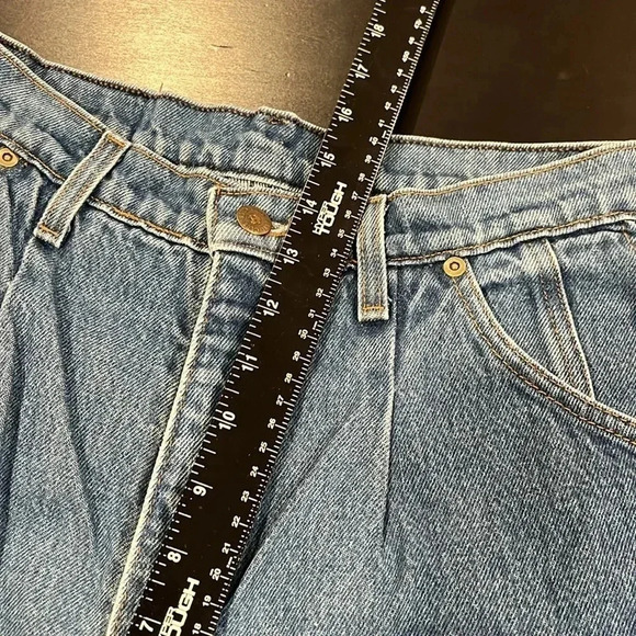 Vintage 80s 90s Hunt Club Ultra High Waist Jeans Womens Medium Wash Size 27 - Picture 9 of 10